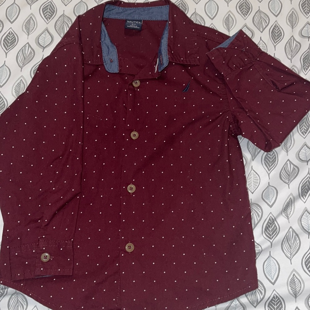 Náutica Boy Button down